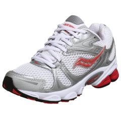 SAUCONY Women's Pro Grid Ignition •White/Pink/Silver• Running Shoe - ShooDog.com