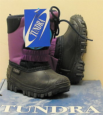 TUNDRA Kids' Outback 2 Snow Boot - Navy/Purple - NIB! - ShooDog.com