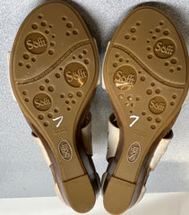 SOFFT Women's •MYSTIC• Zip Wedge Sandal - New with Defects