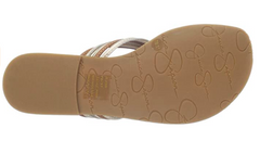 JESSICA SIMPSON Women's •Jobbi• Thong Sandal - Frost Leather - ShooDog.com