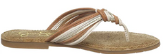 JESSICA SIMPSON Women's •Jobbi• Thong Sandal - Frost Leather - ShooDog.com