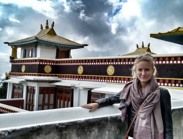 Hippie in Heels - Bomdila Monastery