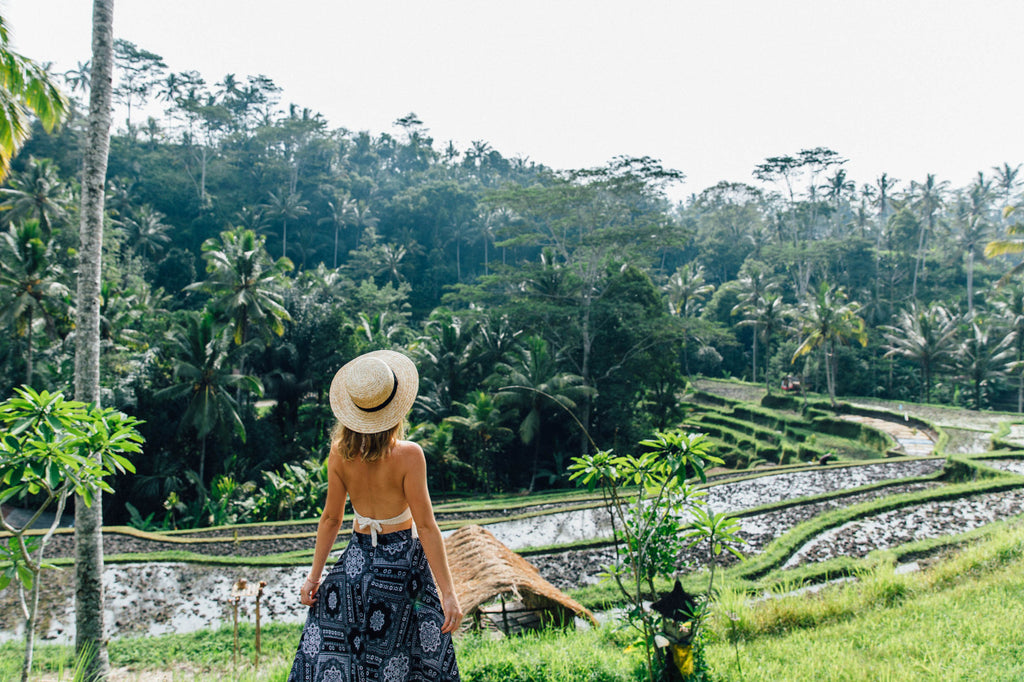 Polkadot Passport at Supernomad - Nicola Easterby and paddy fields - Ubud, Bali