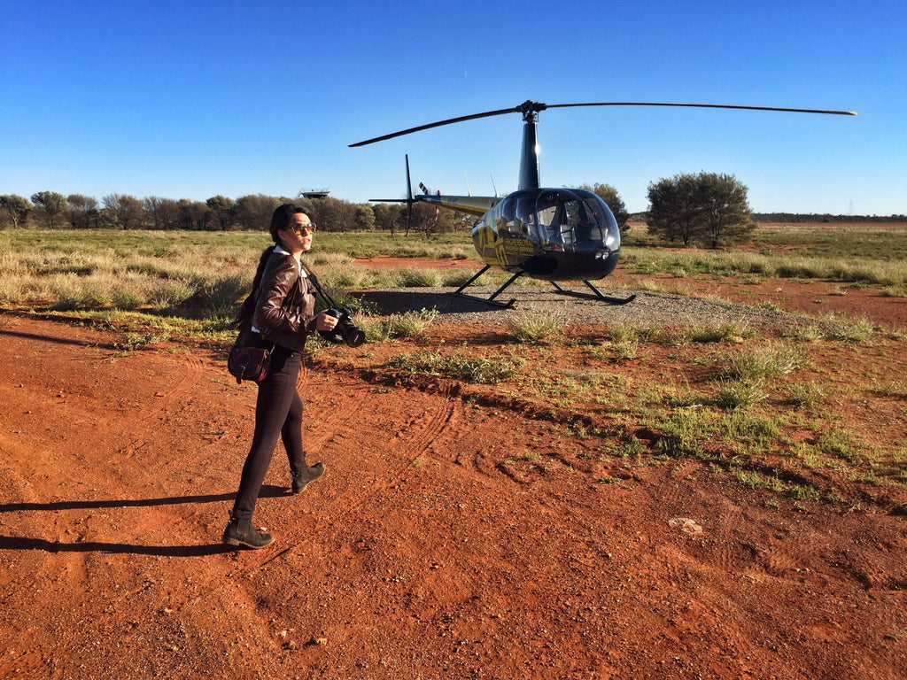 Sophee Smiles in Uluru at Supernomad