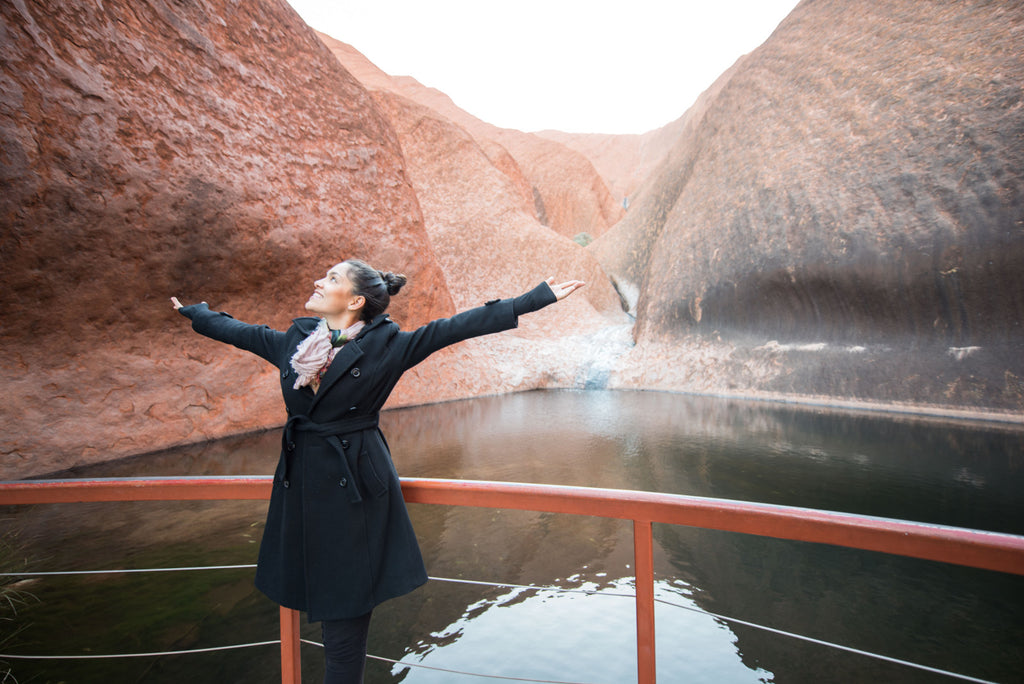 Sophee Smiles in Uluru at Supernomad