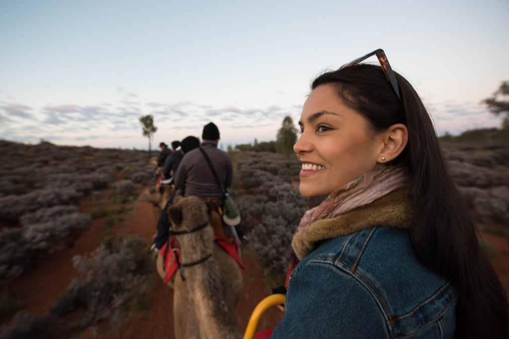 Sophee Smiles in Uluru at Supernomad