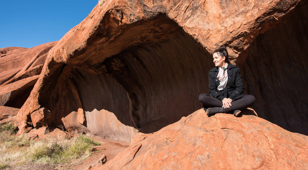 Sophee Smiles in Uluru at Supernomad