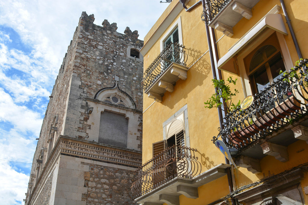 Sophee Smiles - Italy - Taormina Yellow Building