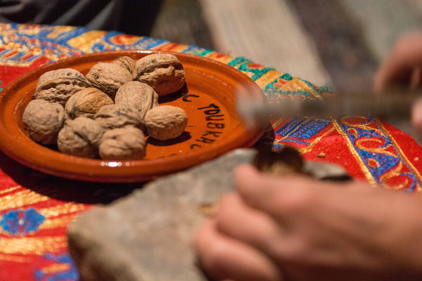 Sophee Smiles - At Home in Morocco - Cracking Walnuts