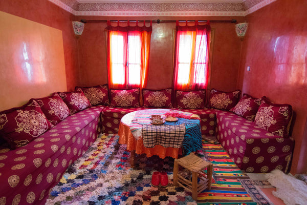 Sophee Smiles - At Home in Morocco - Majlis Seating