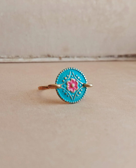 Minimalist Floral Ring - Floral No. 5