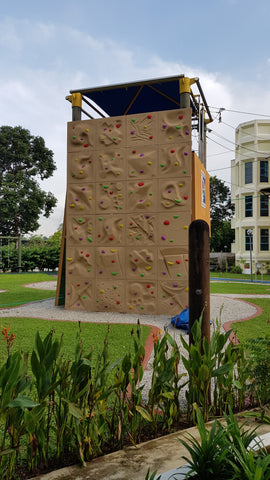 Climbing Wall at Peying Primary School