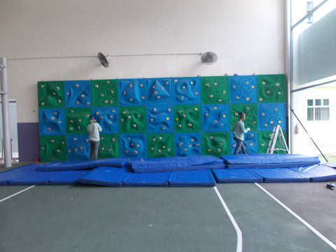 Bouldering Wall at Punggol Primary School