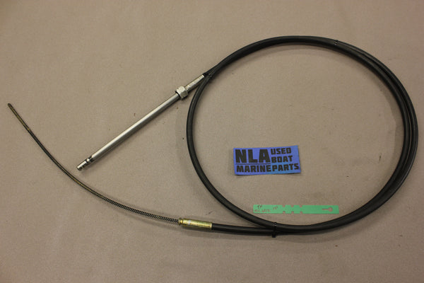 Rotary Mechanical Steering Cable SSC6212 12ft Safe-T QC for Single Station Boat 