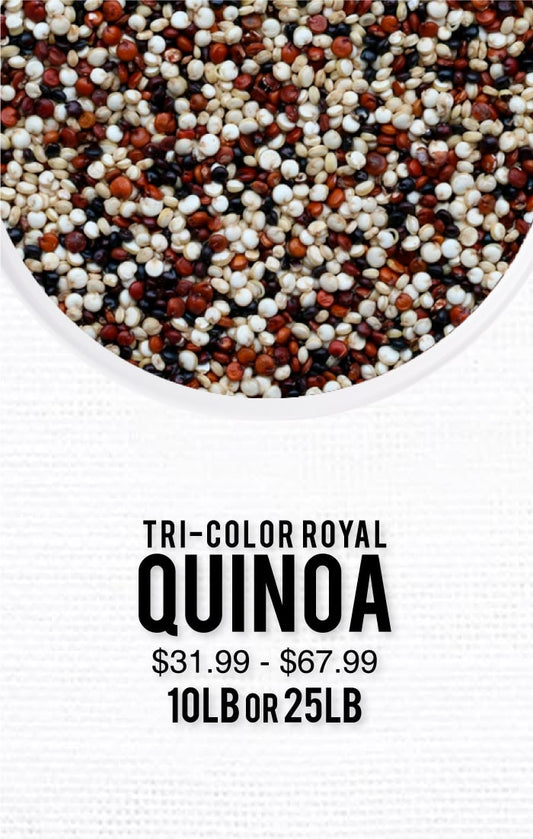 Tri Color Royal Organic Quinoa