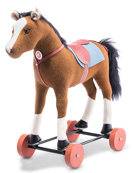 Friedhelm's Horse on Wheels by Steiff - 32cm - The Bear Garden