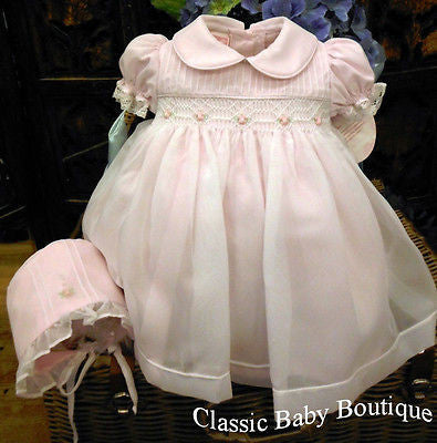 newborn smocked outfits