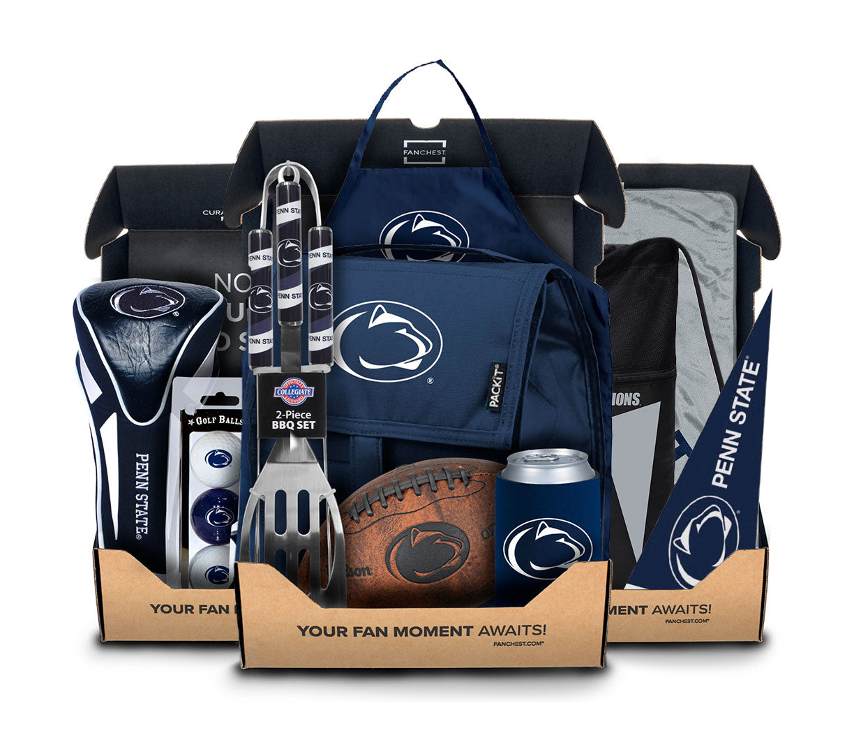 Penn State Themed Gift Boxes Golf Tailgate Student