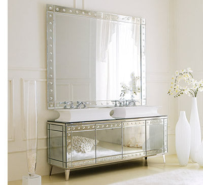 mirror vanity, traditional vanity