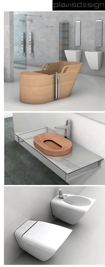 plavisdesign tubs, toilets, sinks, vanitites