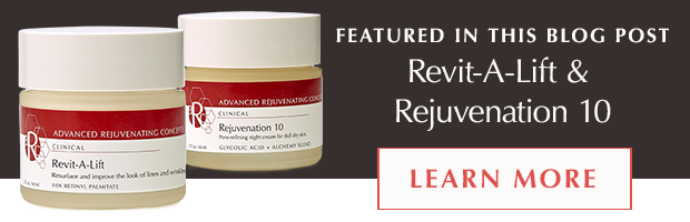 orange peel skin care products - Revitalift and Rejuvenation 10