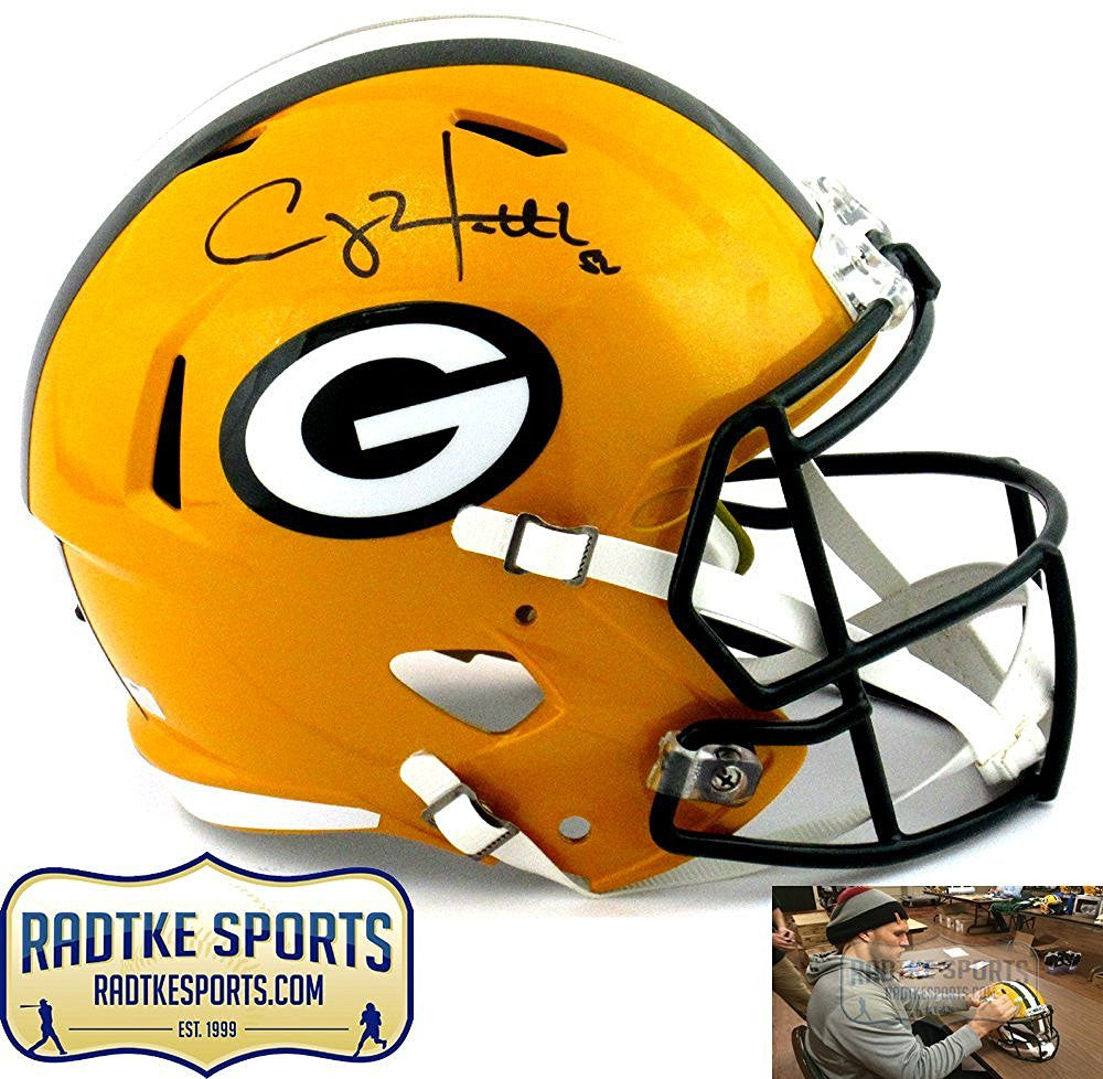 clay matthews signed helmet