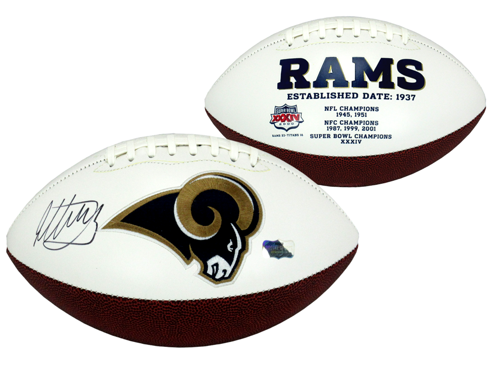 todd gurley signed football
