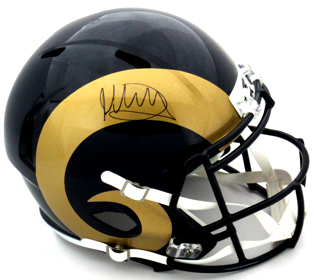 todd gurley signed helmet