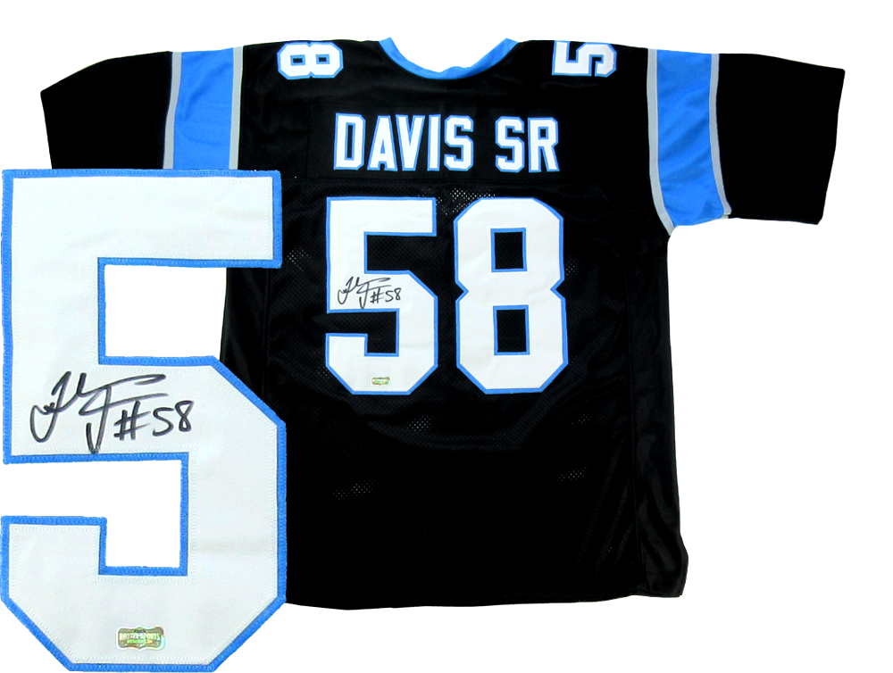 carolina panthers davis jersey