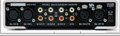 NEW: Mitchell Analog Electronic Crossover· The ultimate solution for true-analog multiamplified systems.