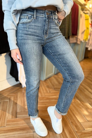 Judy Blue Boyfriend Jeans (style 82346)