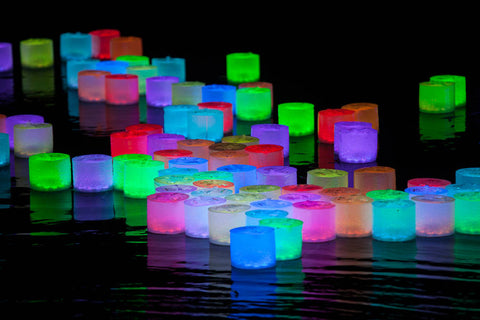Multiple different colored Luci Lights