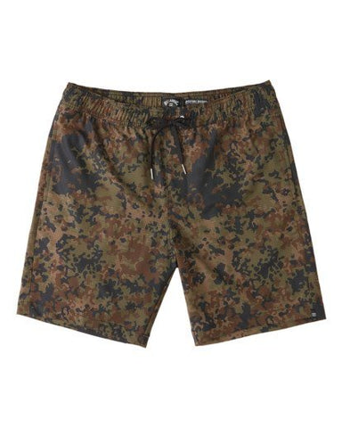 Billabong Surftreck Elastic Perforated Short 18" Camo - NO RETURNS