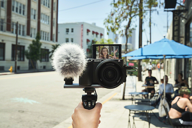 Sony a6600 used for vlogging 