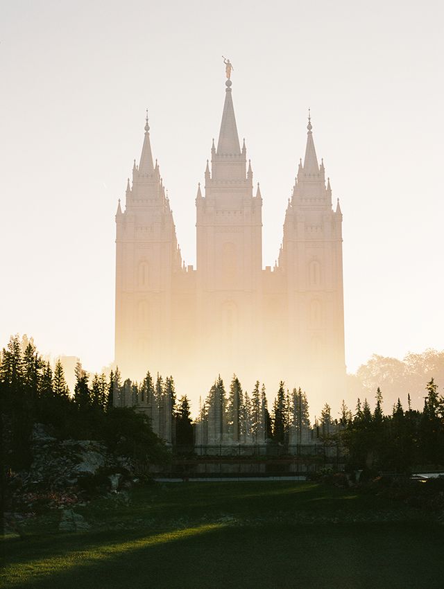 photo of the salt lake temple taken by jessica parker 