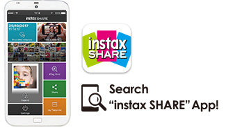 The instax share app