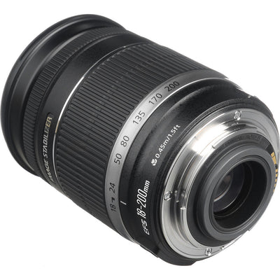Canon EF-S 18-200mm f3.5-5.6 IS Lens, lenses slr lenses, Canon - Pictureline - 4