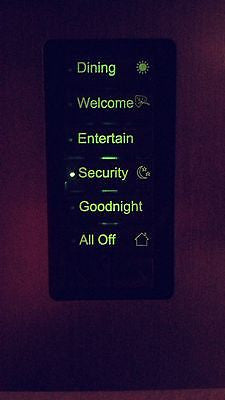 Dark Keypads get Back Lit Letters