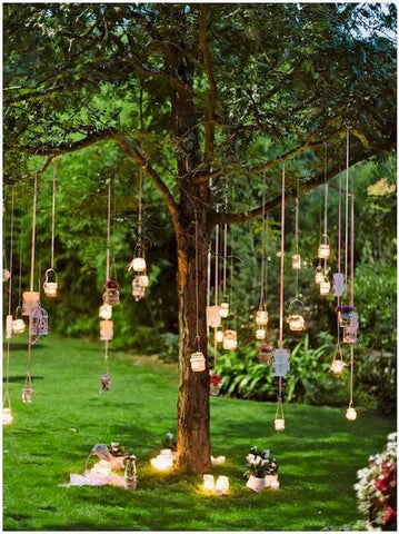 5 alternativas de decoración con Velas para Boda 8