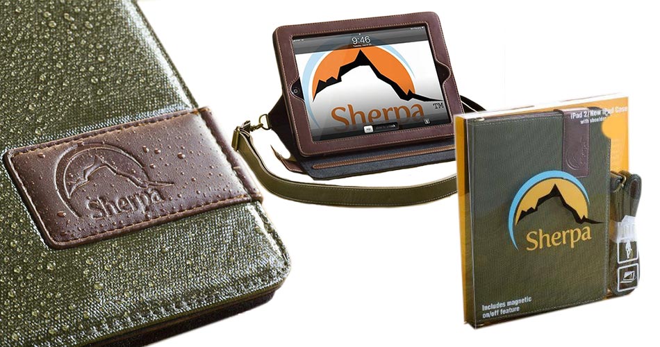Sherpa Carry Water Folio with Shoulder Strap