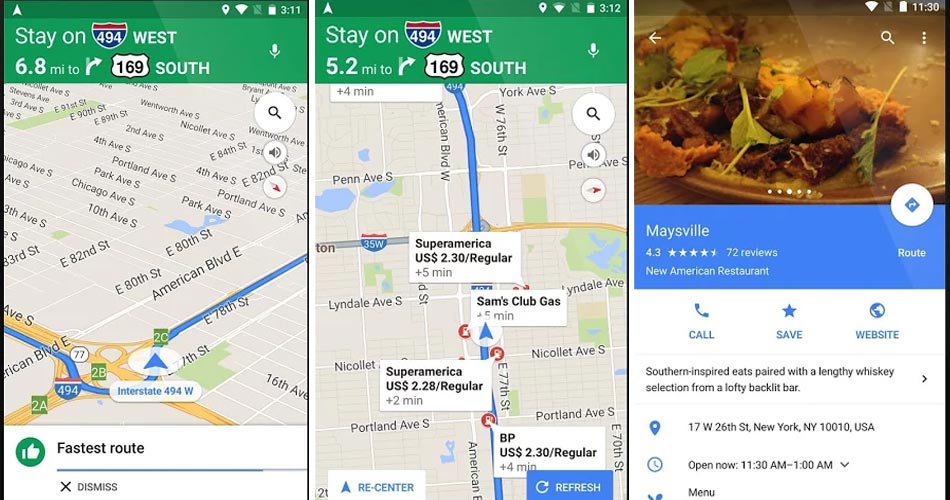 offline maps for tablets google maps