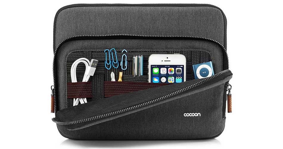 Cocoon Graphite universal tablet sleeve gift for father