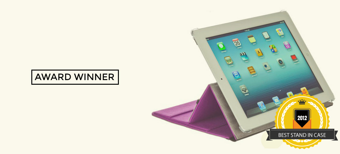 2012 Best tablet stand in folio case