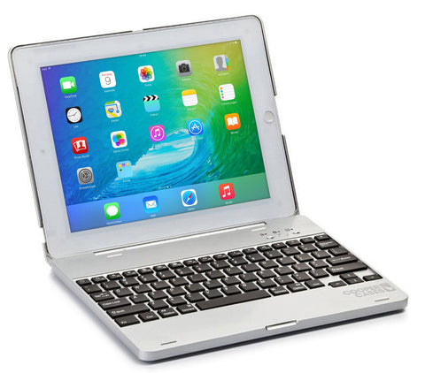 Cooper Kai Skel Keyboard Clamshell with built-in Power Bank for Apple iPad 2/3/4