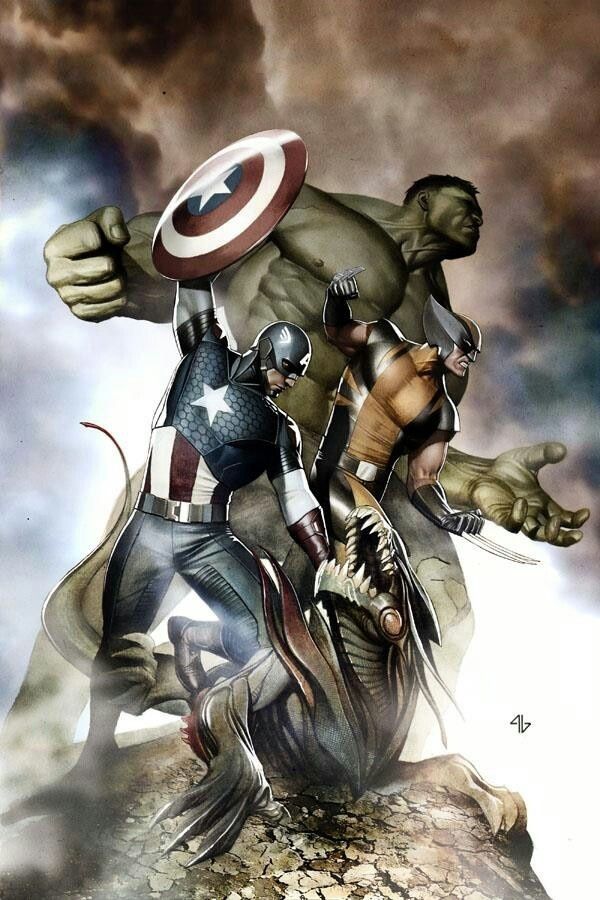 Avengers Team Work