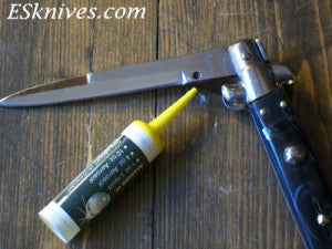 How to oil an Italian Switchblade