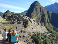 Peru - Girls at Machu Picchu