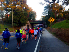 Running race in Atlanta