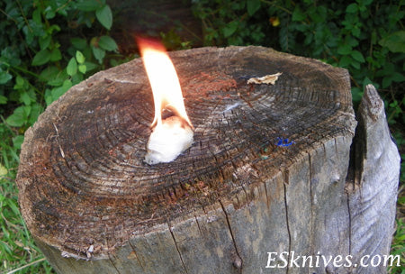 altoid firestarter kit fire