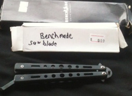 Benchmade Saw Blade Counterfeit 